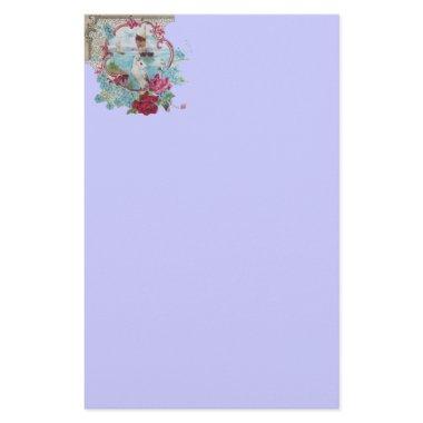 ROMANTİCA ,pink red blue white Stationery