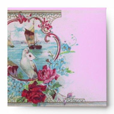 ROMANTICA pink red blue yellow Envelope