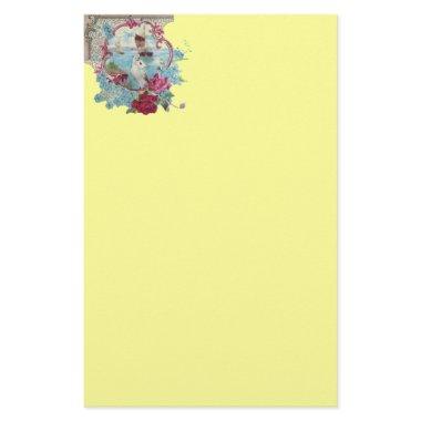 ROMANTİCA ,pink red blue yellow Stationery