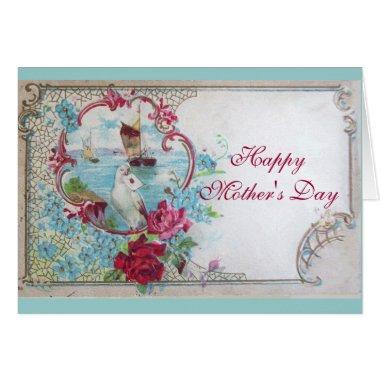 ROMANTICA / WHITE DOVE WITH LETTER MOTHER'S DAY