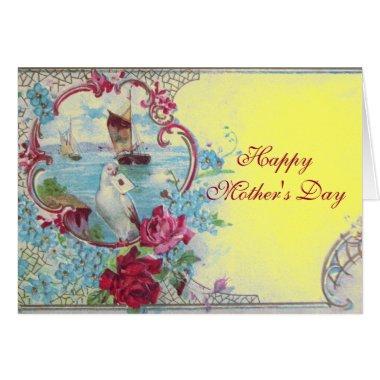 ROMANTICA / WHITE DOVE WITH LETTER MOTHER'S DAY