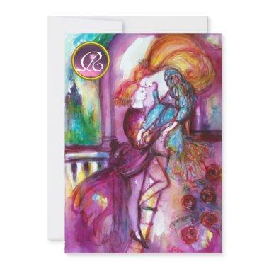 ROMEO AND JULIET Pink Aqua Blue,Teal Damask Floral