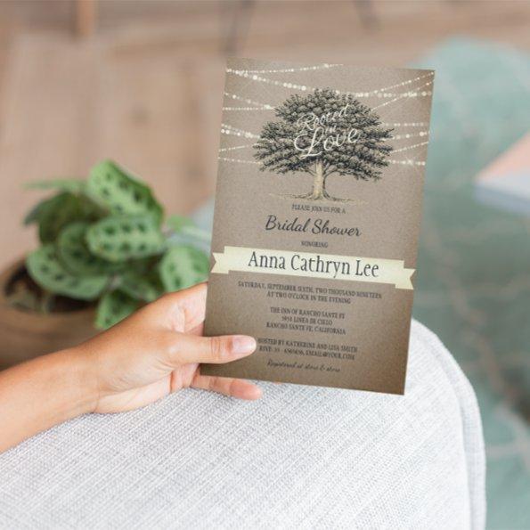 Rooted in Love Rustic Tree Lights