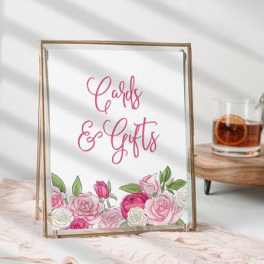 Rosé Garden Invitations & Gifts Sign