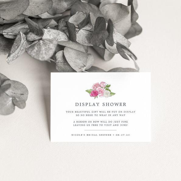 Rosé Garden Display Shower Invitations