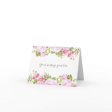 Rose Garden Your Message Invitations