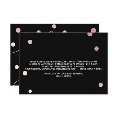 Rose Gold and Black | Glam Wedding Wishing Well Enclosure