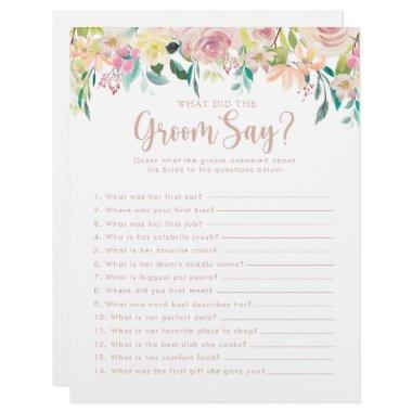 Rose Gold  What did the Groom Say