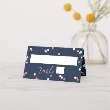 Rose Gold Foil Confetti  Place