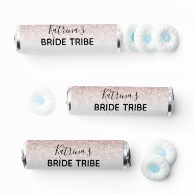 Rose Gold Glitter Bachelorette Party Favor Mints