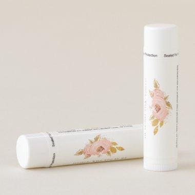 Rose Gold Glitter Will You Be My Maid of Honor Lip Balm