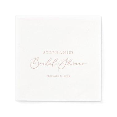 Rose Gold Idyllic Stylish   Napkins