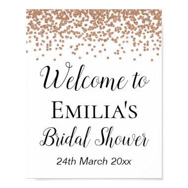 Rose Gold Welcome Sign - Bridal | Baby Shower Sign