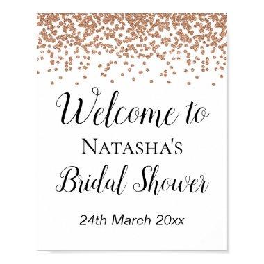 Rose Gold Welcome Sign - Bridal | Baby Shower Sign