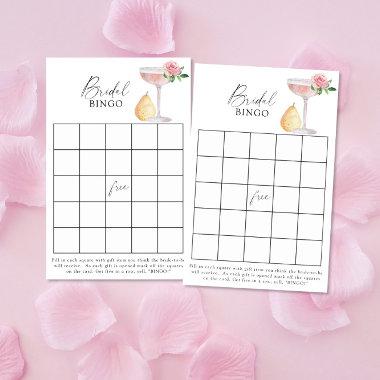 Rose prosecco - Bridal shower bingo game