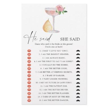 Rose Prosecco - He said she said