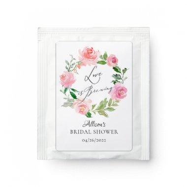 Rose Wreath Floral  Tea Bag Drink Mix