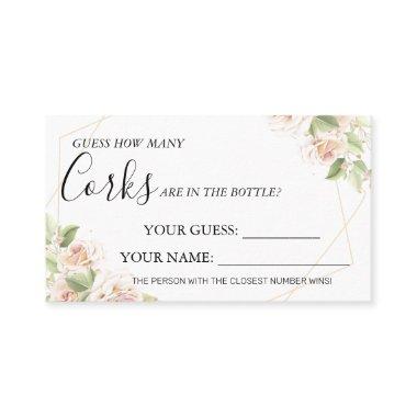 Roses How many Corks  game