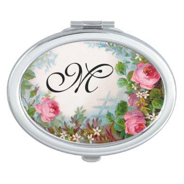 ROSES & JASMINES MONOGRAM VANITY MIRROR