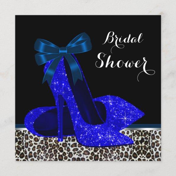 Royal Blue Bridal Shower Invitations