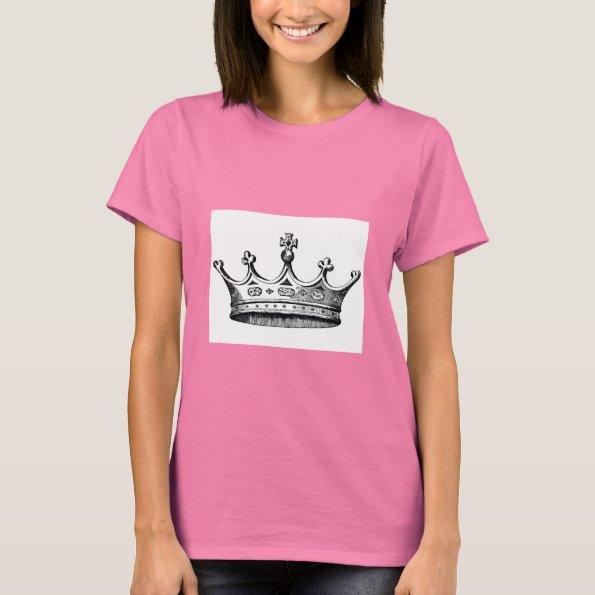 Royal crown woman t-shirt