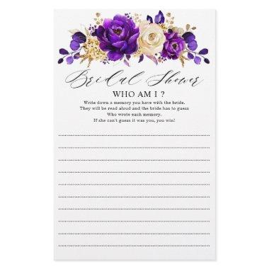 Royal Purple Violet Gold  Game