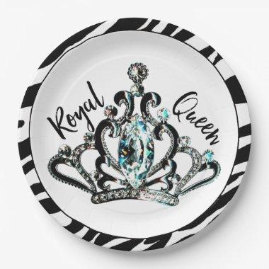 "Royal Queen" Party Plates