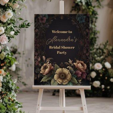 Royal Victorian Gothic Floral Bridal Foam Board