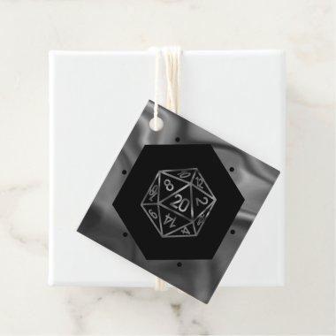 RPG Dice | Fantasy Retro Tabletop PnP Gamer Custom Favor Tags