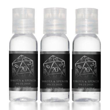 RPG Dice | Fantasy Retro Tabletop PnP Gamer Custom Hand Sanitizer