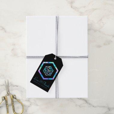 RPG Dice | Holo Fantasy Tabletop PnP Gamer Custom Gift Tags