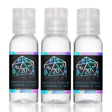 RPG Dice | Holo Fantasy Tabletop PnP Gamer Custom Hand Sanitizer