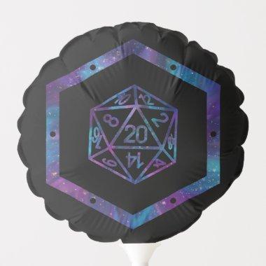RPG Dice | Nebula Fantasy Retro Tabletop PnP Gamer Balloon