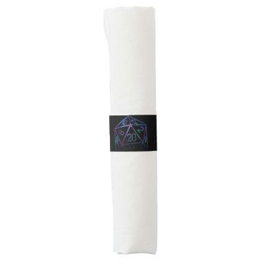 RPG Dice | Nebula Fantasy Tabletop Retro PnP Gamer Napkin Bands