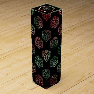 RPG Dice | XMAS Fantasy Retro Tabletop PnP Gamer Wine Box