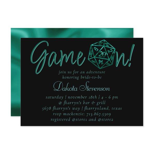 RPG Game On | Emerald Fantasy Tabletop Retro Gamer