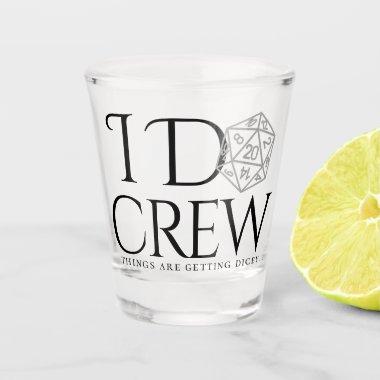 RPG I Do Crew | Classic Tabletop Gamer Dicey Pun Shot Glass