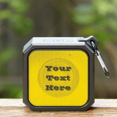 Rubber Duck Toy Yellow Autumn Fall Solid Color Bluetooth Speaker