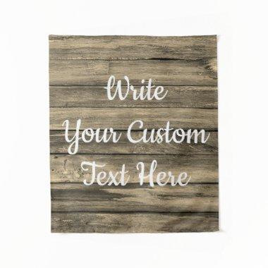 Rustic Anniversary Party Photo Booth Backdrop Prop