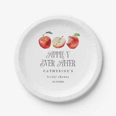 Rustic Apple Orchard Bridal Shower Paper Plates