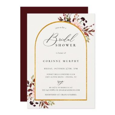 Rustic Autumn Golden Frame