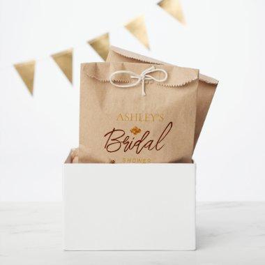 Rustic Bee Theme Favor Bags