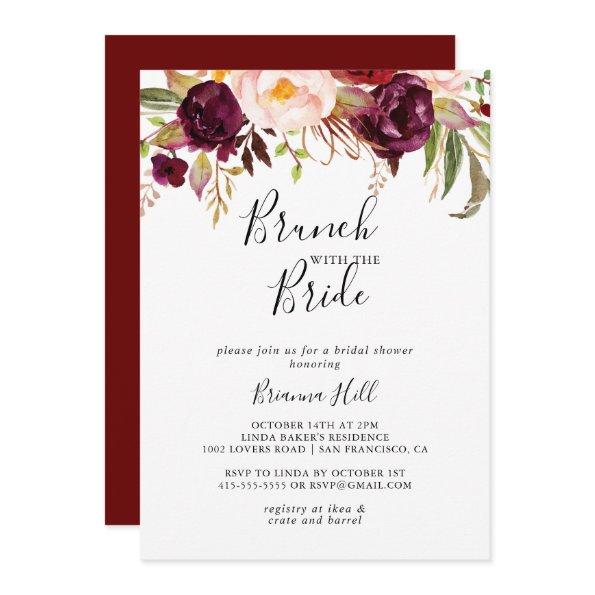 Rustic Boho Floral Brunch with the Bride Shower