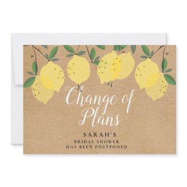 Rustic Boho Lemons  Change of Plans