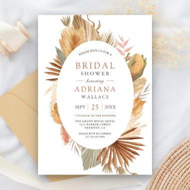 Rustic Boho Pampas Grass Dried Palm