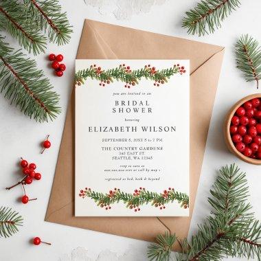 Rustic Boughs of Holly Christmas