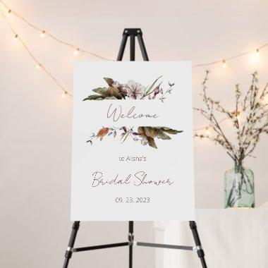 Rustic Bridal Shower Welcome Sign