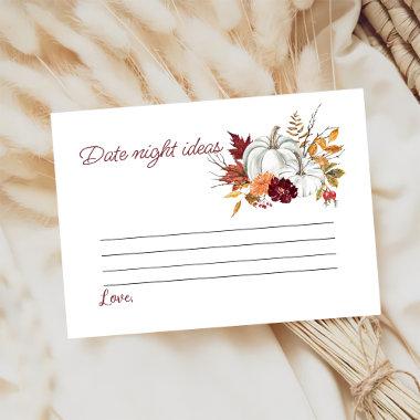 Rustic Burgundy Pumpkin  Date Game Enclosure