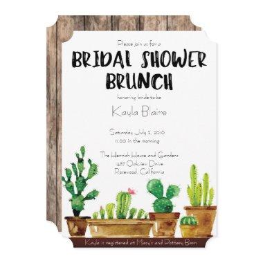 Rustic Cactus  Brunch