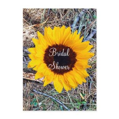 Rustic Camo Sunflower